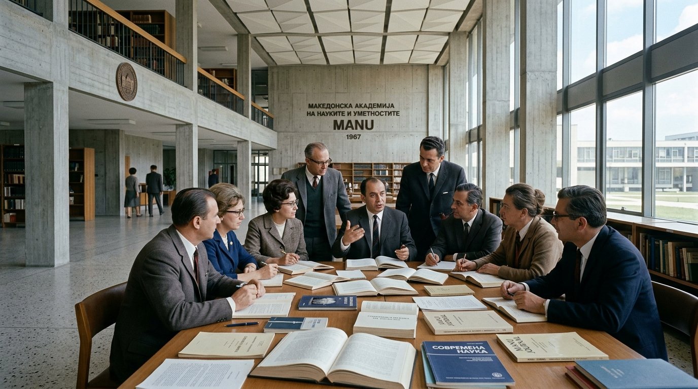 Osnivanje Makedonske akademije nauka i umetnosti 1967.