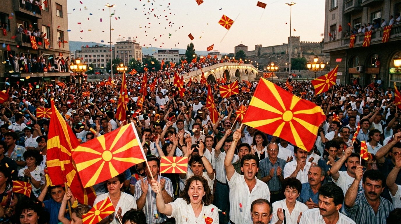 Proglašenje nezavisnosti Republike Makedonije nakon referenduma 1991.